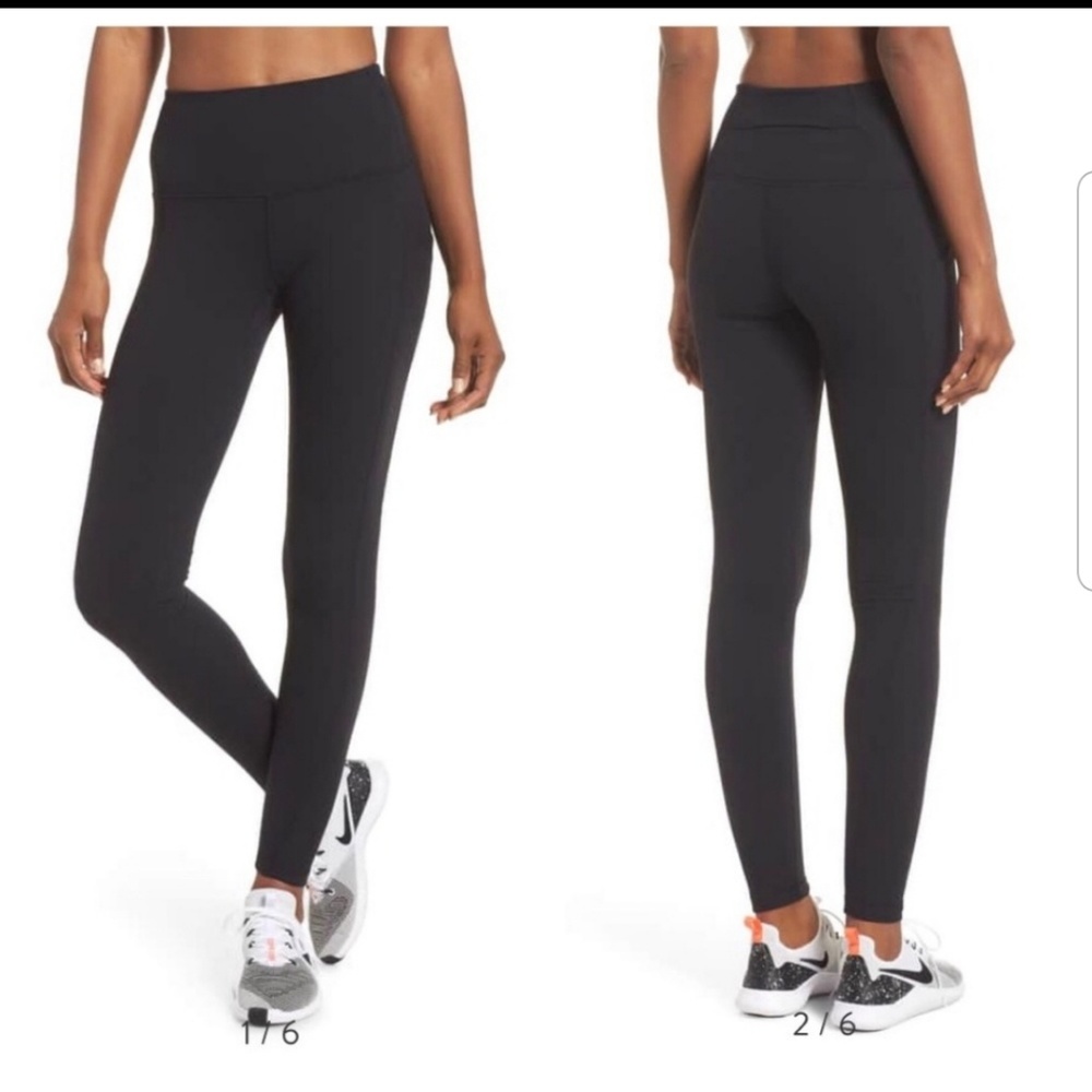 Zella High Waisted Divine Black Leggings - Picture 7 of 13